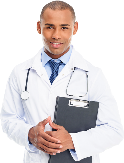 african-american-male-doctor-in-white-coat-with-st-website