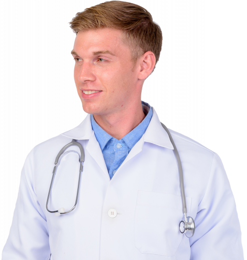 happy-young-man-doctor-with-blond-hair-thinking-2021-04-04-02-23-08-utc-website